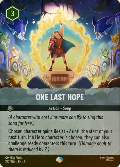 One Last Hope (Epic), Fabled 222/204