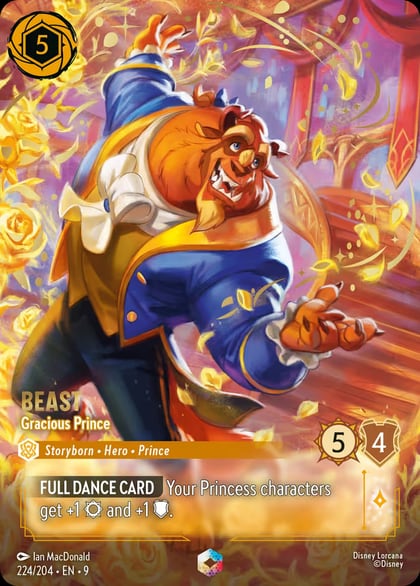Beast - Gracious Prince (Enchanted), Fabled 224/204