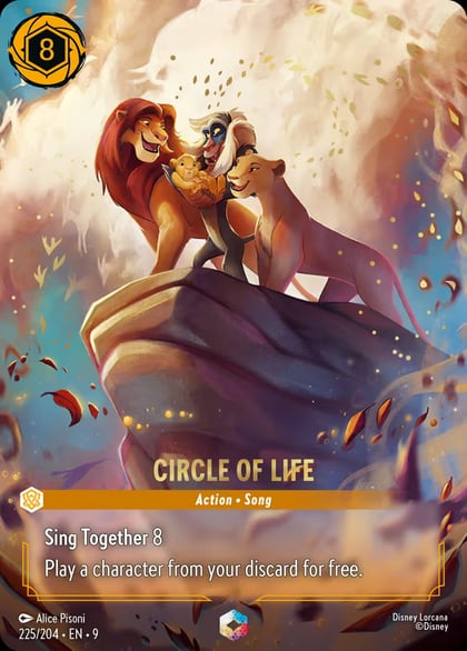 Circle of Life (Enchanted), Fabled 225/204