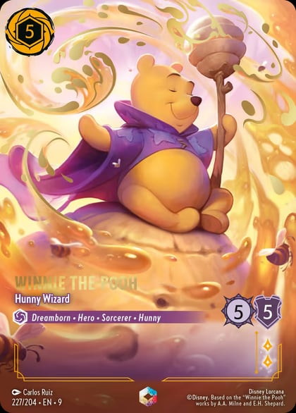 Winnie the Pooh - Hunny Wizard (Enchanted), Fabled 227/204