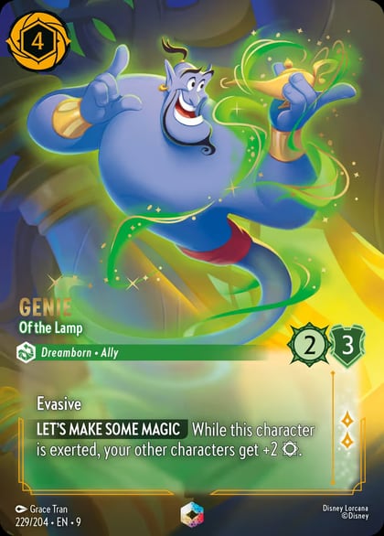 Genie - Of the Lamp (Enchanted), Fabled 229/204