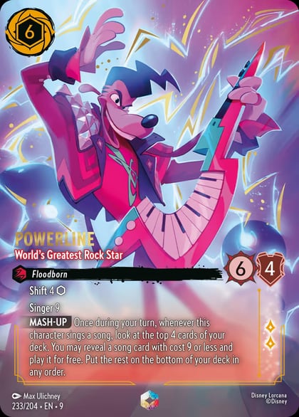 Powerline - World's Greatest Rock Star (Enchanted), Fabled 233/204