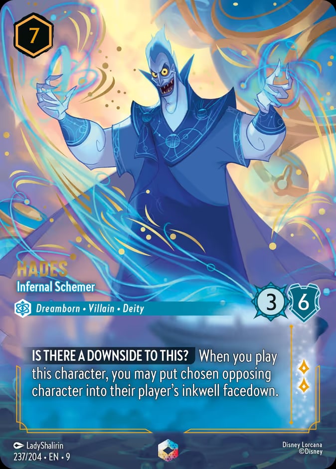Hades - Infernal Schemer (Enchanted), Fabled 237/204