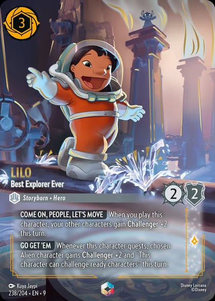 Lilo - Best Explorer Ever (Enchanted), Fabled 238/204