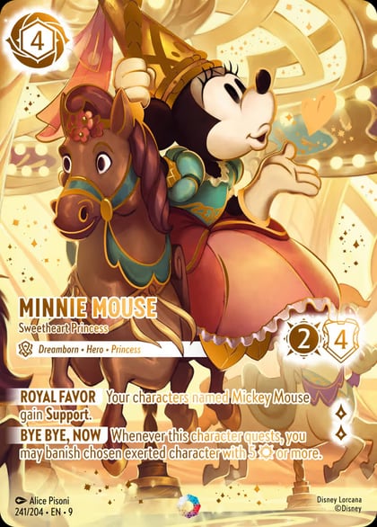 Minnie Mouse - Sweetheart Princess (Iconic), Fabled 241/204