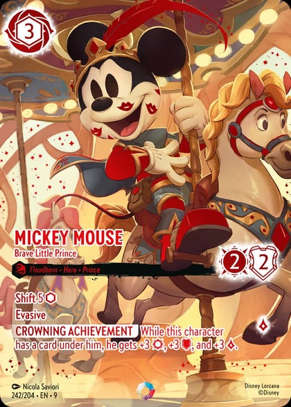 Mickey Mouse - Brave Little Prince (Iconic), Fabled 242/204
