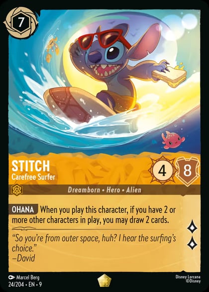 Stitch - Carefree Surfer, Fabled 24/204