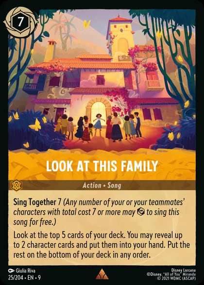 Look at This Family, Fabled 25/204