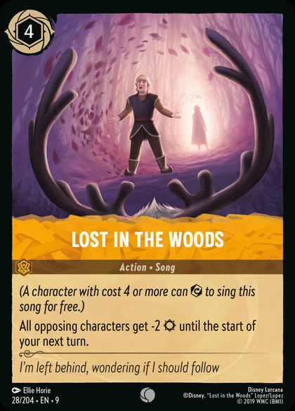 Lost in the Woods, Fabled 28/204