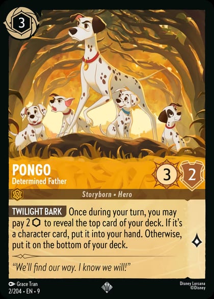 Pongo - Determined Father, Fabled 2/204