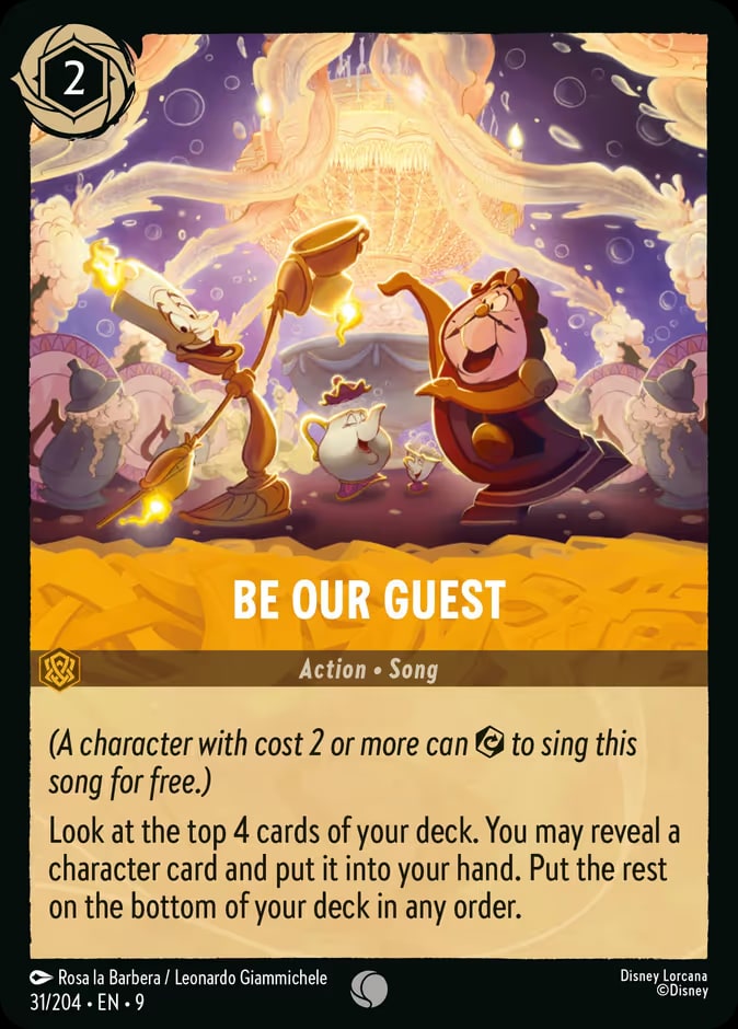 Be Our Guest, Fabled 31/204