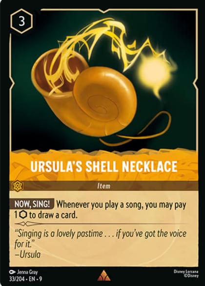 Ursula's Shell Necklace, Fabled 33/204