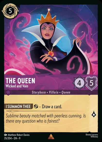 The Queen - Wicked and Vain, Fabled 35/204
