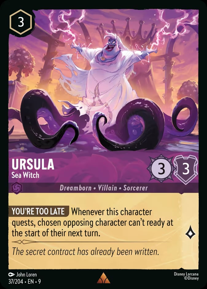 Ursula - Sea Witch, Fabled 37/204