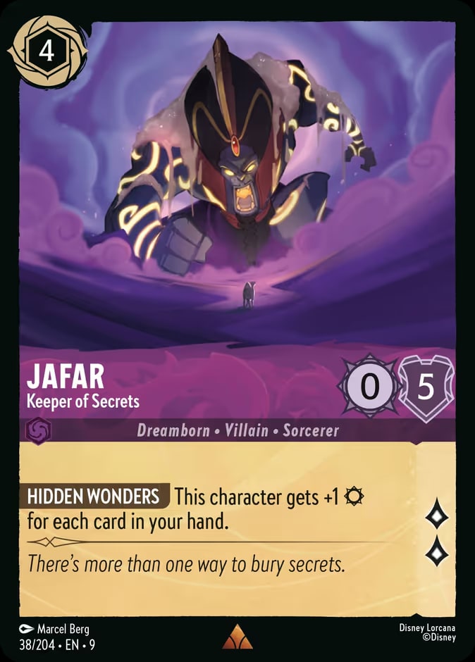 Jafar - Keeper of Secrets, Fabled 38/204