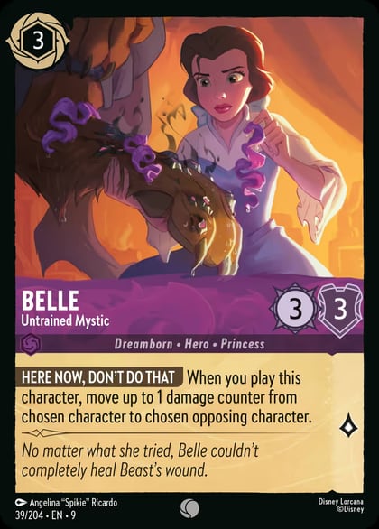 Belle - Untrained Mystic, Fabled 39/204