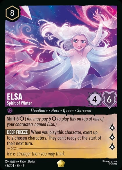 Elsa - Spirit of Winter, Fabled 43/204