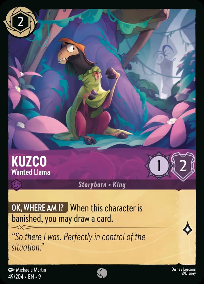 Kuzco - Wanted Llama, Fabled 49/204