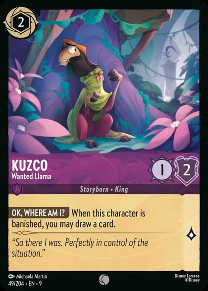 Kuzco - Wanted Llama, Fabled 49/204