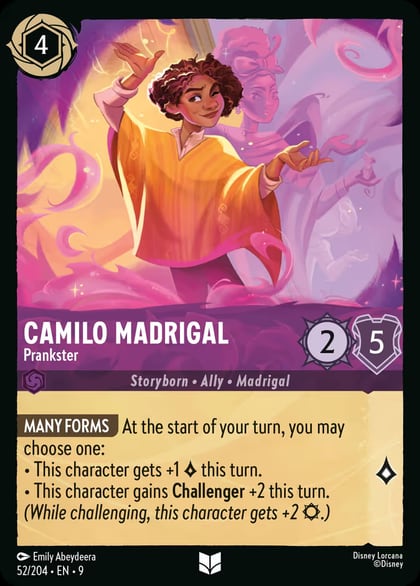 Camilo Madrigal - Prankster, Fabled 52/204