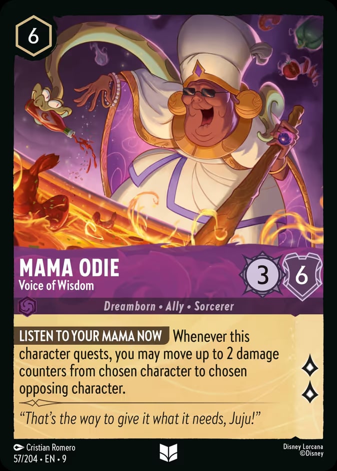 Mama Odie - Voice of Wisdom, Fabled 57/204