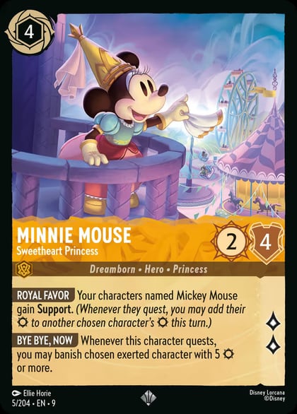 Minnie Mouse - Sweetheart Princess, Fabled 5/204