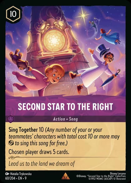 Second Star to the Right, Fabled 60/204