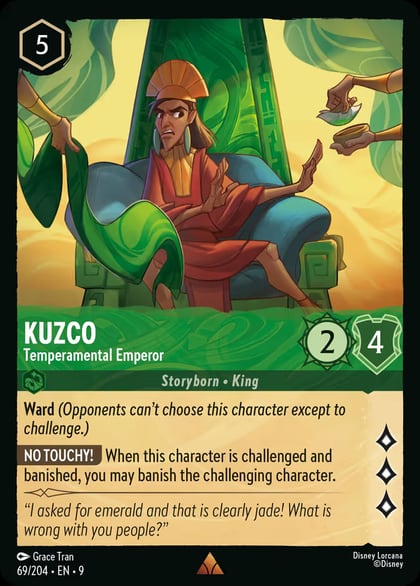 Kuzco - Temperamental Emperor, Fabled 69/204