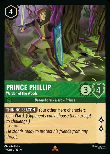 Prince Phillip - Warden of the Woods, Fabled 72/204