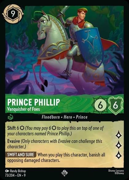 Prince Phillip - Vanquisher of Foes, Fabled 73/204