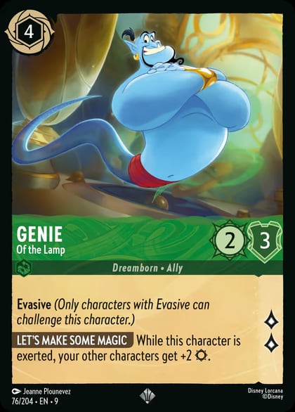 Genie - Of the Lamp, Fabled 76/204