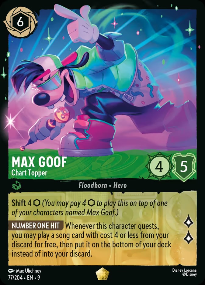 Max Goof - Chart Topper, Fabled 77/204