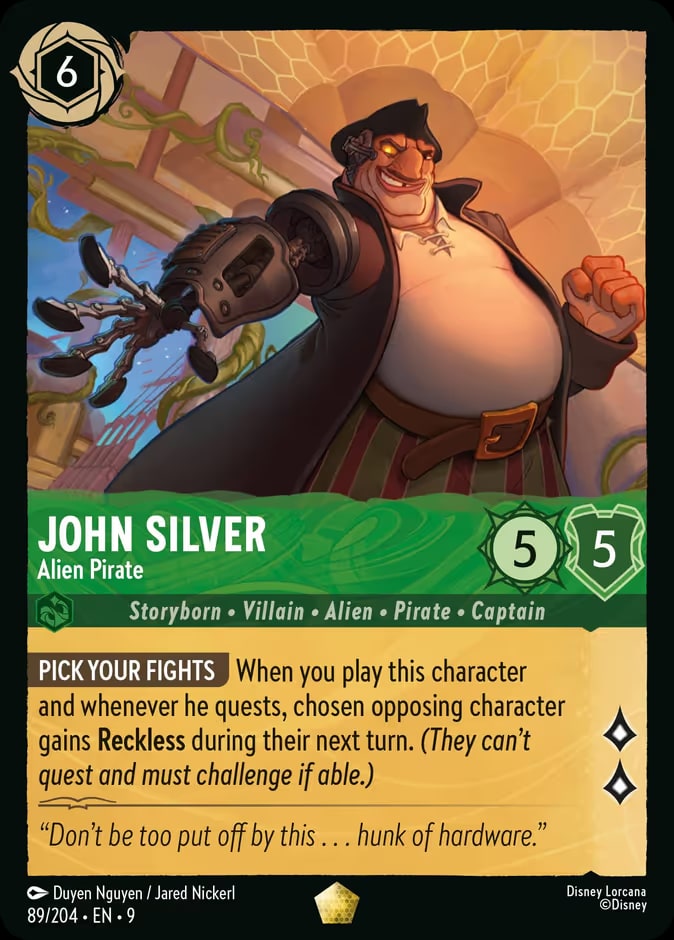 John Silver - Alien Pirate, Fabled 89/204
