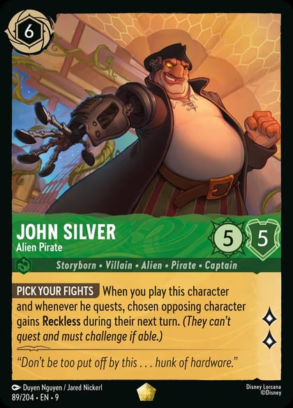 John Silver - Alien Pirate, Fabled 89/204