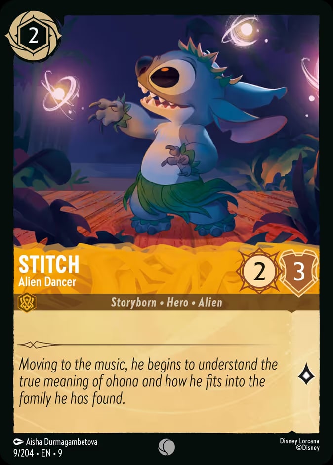Stitch - Alien Dancer, Fabled 9/204