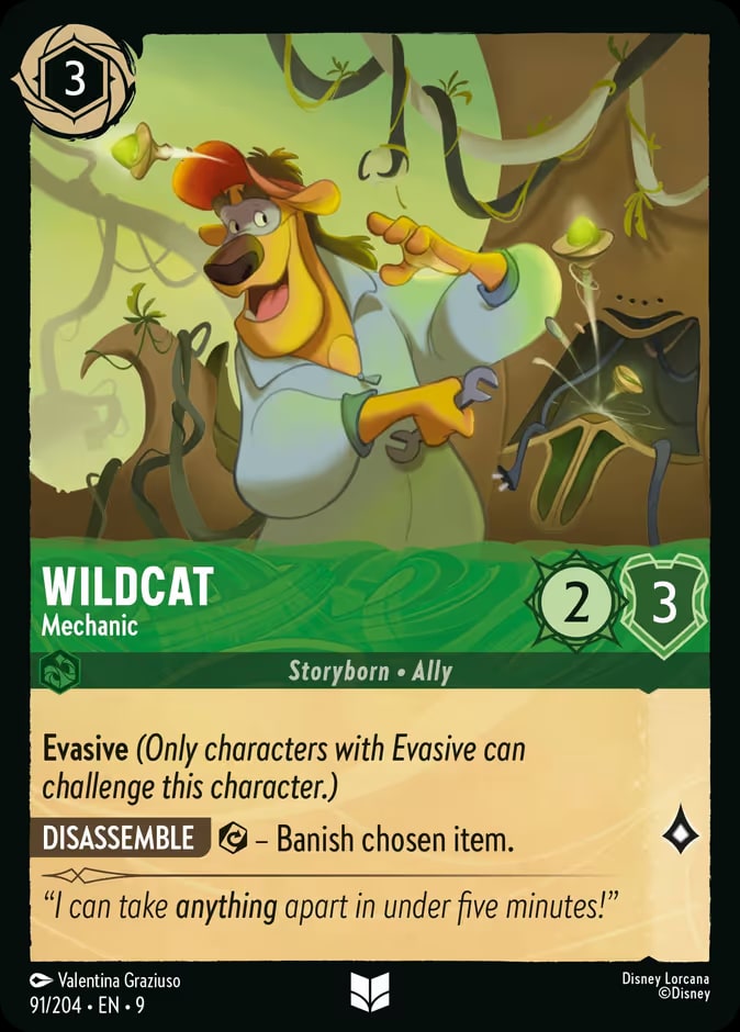 Wildcat - Mechanic, Fabled 91/204