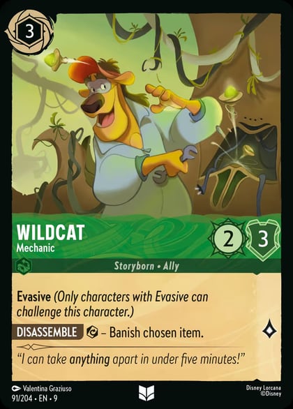 Wildcat - Mechanic, Fabled 91/204