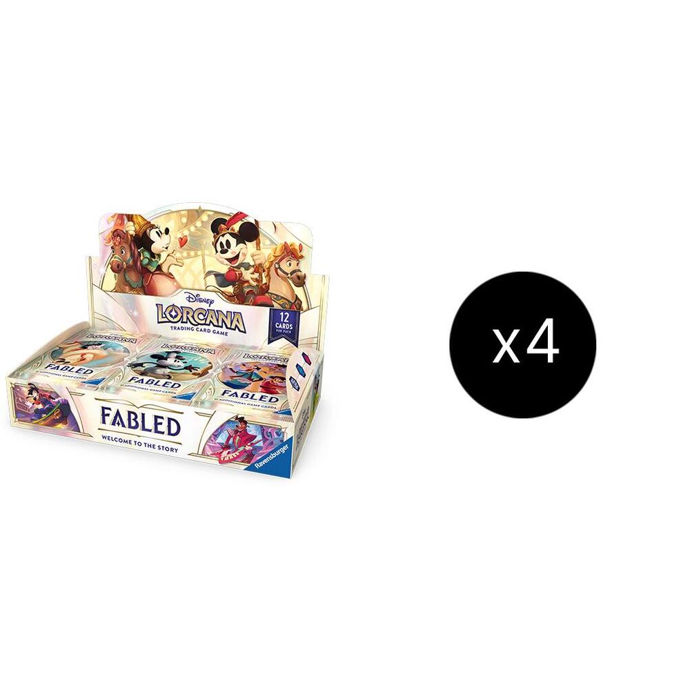Disney Lorcana: Fabled Booster Box Case, Fabled P645300