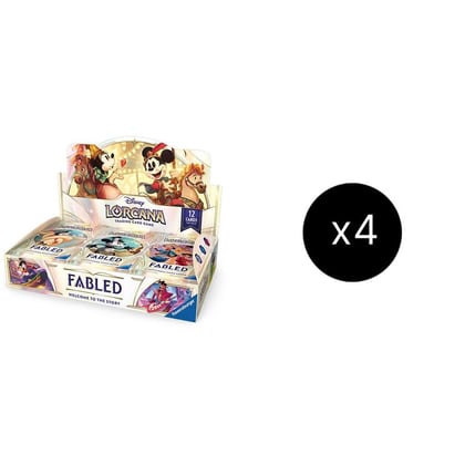 Disney Lorcana: Fabled Booster Box Case, Fabled P645300