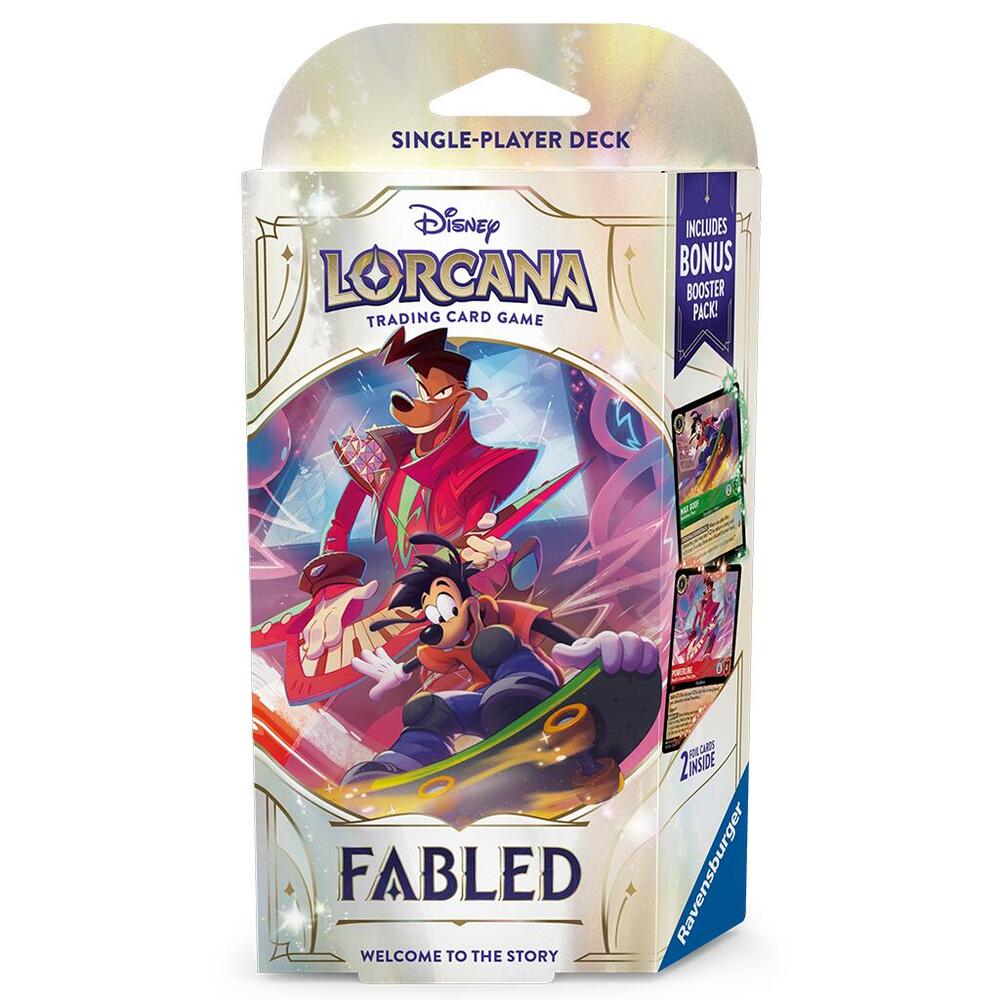 Disney Lorcana: Fabled Starter Deck (Emerald & Ruby), Fabled P645305