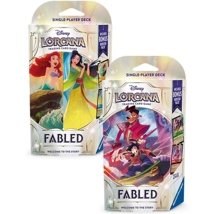 Disney Lorcana: Fabled Starter Deck [Set of 2], Fabled P645307