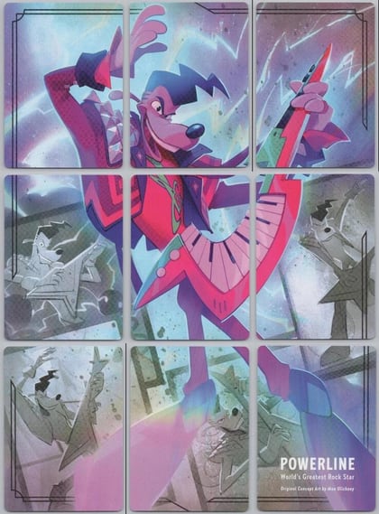 Powerline - World's Greatest Rock Star Puzzle Insert (Set of 9), Fabled P706217