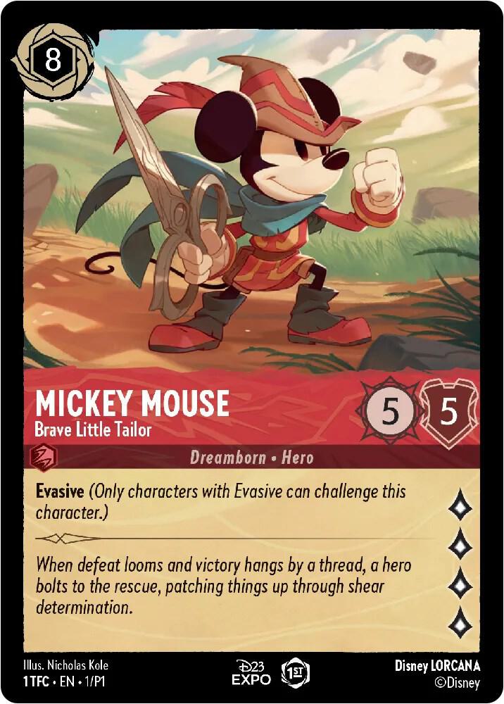 Mickey Mouse - Brave Little Tailor, D23 Promos 1