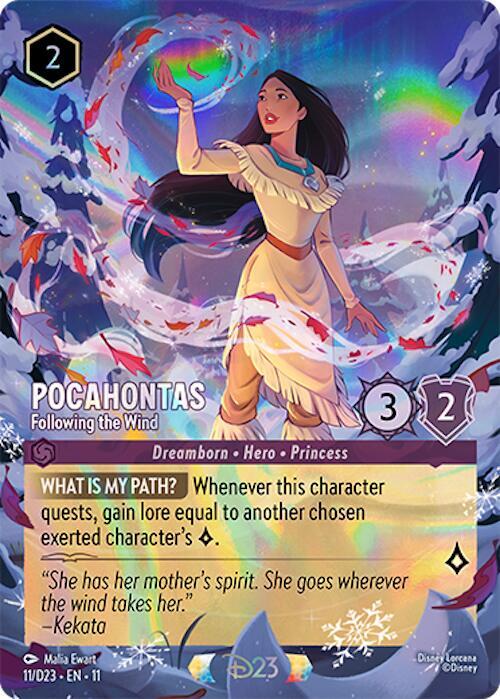 Pocahontas - Following the Wind, D23 Promos 11
