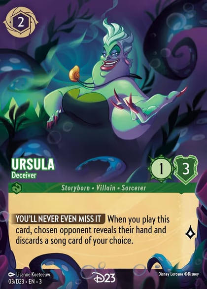 Ursula - Deceiver, D23 Promos 3