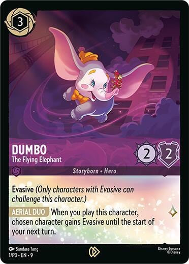 Dumbo - The Flying Elephant, Disney Lorcana Promo Cards 1