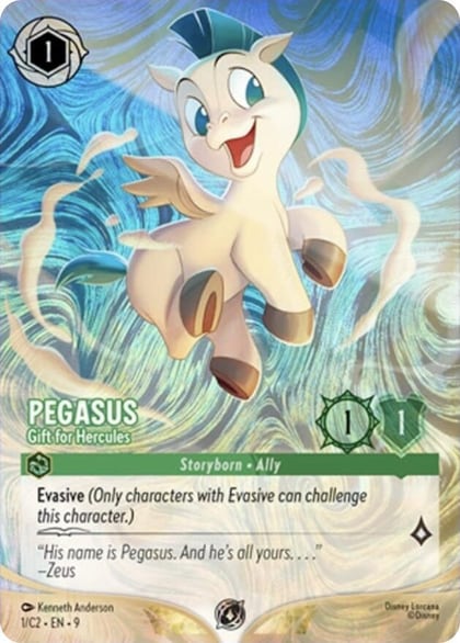Pegasus - Gift for Hercules (1), Disney Lorcana Promo Cards 1