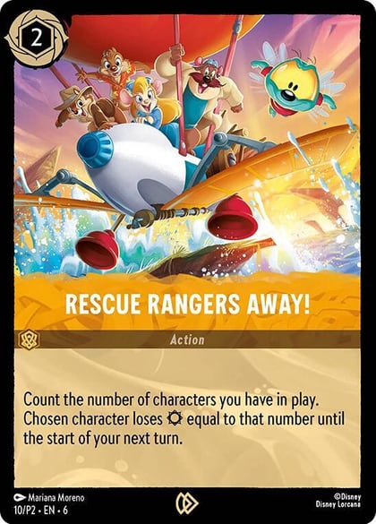 Rescue Rangers Away!, Disney Lorcana Promo Cards 10