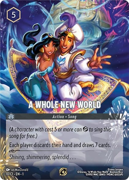 A Whole New World, Disney Lorcana Promo Cards 10