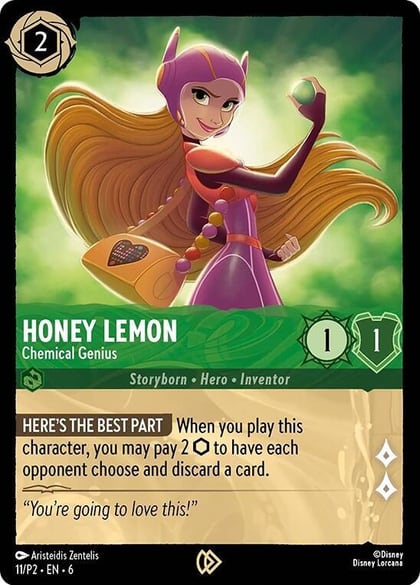 Honey Lemon - Chemical Genius, Disney Lorcana Promo Cards 11